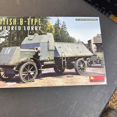 MINIART 39006 1/35 SCALE British B-Type Armoured Lorry Model Kit