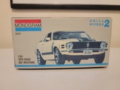 *Rare / Vintage* Monogram 1970 Ford BOSS 302 Mustang (Empty) Box # 2923