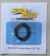 2 FT COOLANT HOSE 1 1/4 1:24 1:25 DETAIL MASTER CAR MODEL ACCESSORY 1423