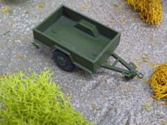 Roco Minitanks WWII US M-104 1-1/2T Cargo Trailer Lot #7431K©