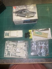 AMT 1967 Chevrolet Chevelle SS396 model kit “New in Factory Sealed Bags