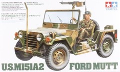 Tamiya 35123 1/35 Model Kit WWII U.S M151A2 Ford Mutt 1/4 Ton Truck Utility FAV