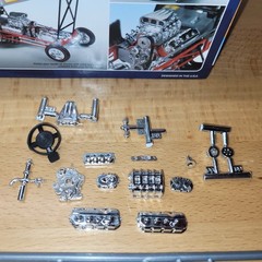 HEMI SUPERCHARGED BLOWN FUNNY CAR ENGINE OPTIONAL INJECTORS 1969 DODGE CHARGER