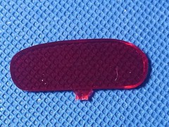 🌟 Red Rear Window 1940 Willys Coupe 1:25 Scale 1000s Model Car Parts 4 Sale