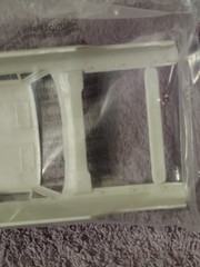 Vintage 1966 Chevrolet Nova Plastic Model Car Body 1/25 in Original Bag