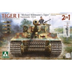 Takom #2201 1/35 TIGER I Sd.Kfz.181 Pz.Kpfw.VI Ausf.E Michael Wittmann’s Tiger
