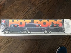 AMT ERTL Hot Rods 3 Model Kit ‘34 Ford Coupe ‘40 Sedan ‘37 Chevy Cabrolet Sealed