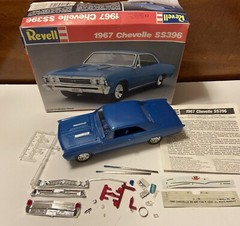 Revell – 1967 Chevelle SS396 Ready Built 1:25 Scale Model Kit – W/Box