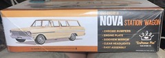 AMT 1963 Chevy II Nova Station Wagon Plastic Model Car Kit