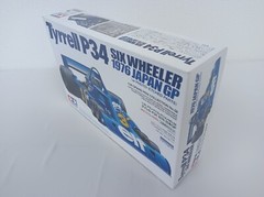 w/Monaco GP Decal TAMIYA 1/20 Tyrrell P34 Six Wheeler 1976 Japan GP Kit 20058