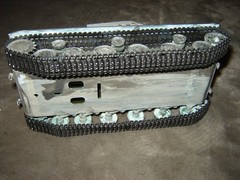 Built 3A Poanny Tank 6-3/4 inches long Well Built & Painted Excellent Cond Nice
