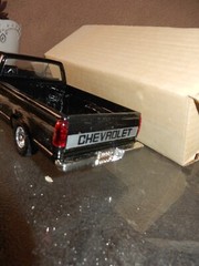 amt ertl promo 1990 CHEVROLET SILVERADO C1500 IN BLACK CHEVROLET TRUCK