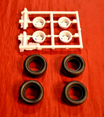 Salvinos JR Models 1978 Nascar Chevy Monte Carlo Wheels and Tires 1/25