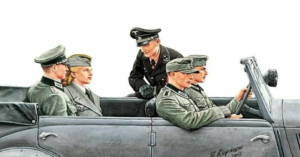 Master Box 3570 – 1/35 – Fr_ein, what are you doing today? German Military Men