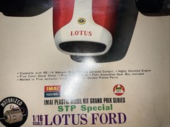 SUPER RARE! IMAI AHM 1/16 STP SPECIAL LOTUS FORD KIT *MOTORIZED *COMPLETE-PARTS!