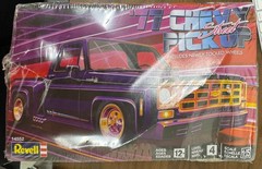 Revell 1/25 77 Chevy Street Pickup Plastic Model Kit – Damaged Box