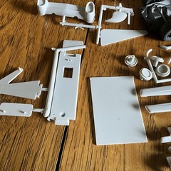 Built Model Car, STARTED AMT Skyline Kit Ford Galaxy Vintage Type Race Car