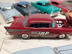 Model Junkyard/parts Plastic Custom Vintage Car Lot Of 11 Custom 55-57 Chevy