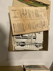 Lot Of 2 Vintage 1963 Palmer Plastics Model Car Kits As Is See Photos