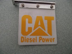 YELLOW CAT DIESEL TAMIYA 1/14 SCALE MUD POWER VINYL DIE CUT DECALS 1:14