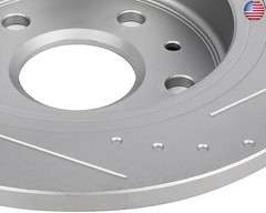 SCITOO Rear Disc Brake Rotors Kits Fit For Buick LaCrosse 2012-2016,For Buick
