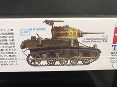 TAMIYA 35360 M3 STUART US LIGHT TANK MODEL KIT-NIB- 1/35 SCALE