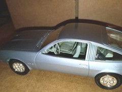 NEW IN THE BOX 1978 CHEVY MONZA PROMO MODEL IN LT BLUE 1:24