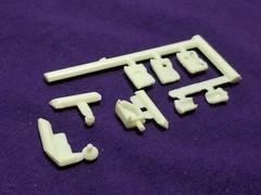 Diamond REO Truck Tractor ROCKER COVERS , CAP, BREATHER for 1:25 AMT Model Kit
