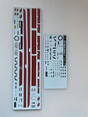 1977 Dodge Aspen R/T Super Pak 1/25 Model Car Decals