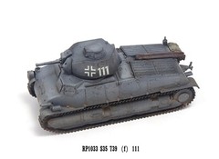 S-Model 1/72 German S35 739F 22nd Armored Division 204th Armored Regiment RP1033
