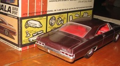 AMT 1966 Chevy Impala SS HT 3-in-1 Kit #6726 Stock Survivor Nice Built in Box 66