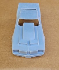 ABS-LIKE RESIN 3D PRINTED 1/25 1972 OLDS CULASS OUTLAW PRO MOD BODY