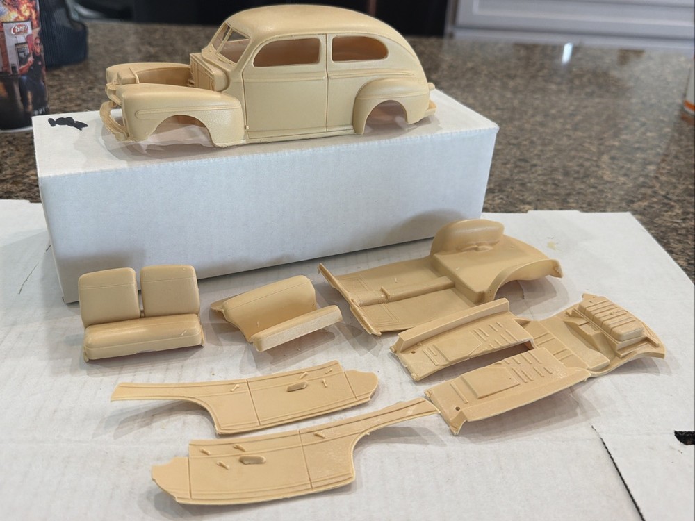 STAR MODELS RESIN 1948 FORD 2 DOOR SEDAN RESIN KIT! CIRCA 2000’s! VMCP!