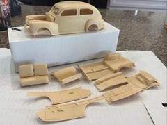 STAR MODELS RESIN 1948 FORD 2 DOOR SEDAN RESIN KIT! CIRCA 2000’s! VMCP!
