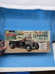 Vintage Monogram Black Widow Ford T Pickup Model Kit BOX ONLY