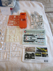 POLAR LIGHTS 70 MUSTANG FUNNY CAR JUNKYARD PARTS LOT #66