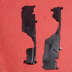 Door Panels 1982 Datsun 280 ZX Turbo 1:25scale model car part AMT