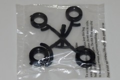 REVELL SHELBY COBRA 427 S/C 14533 ⭐PARTS⭐ RUBBER TIRE PACKAGE 1:24