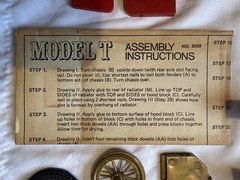 Model T Ford Model Kit Hobby Kit USA 1974