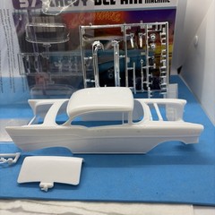 Stock 57 Chevy Bel Air HARD BODY W Metal Foil 4 Slot Car? 1:25 LBR Model Parts