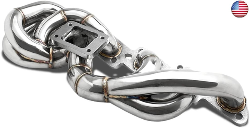 DNA Motoring TM-RB20-S-S-T3 Stainless Steel Turbo Manifold