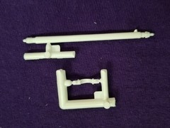 1964 Dodge 330 DRIVESHAFT & LOOP for Lindberg AMT 1:25 Model Kit 64