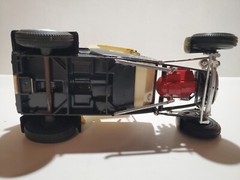 Monogram Black Widow 1960 Ford Model T 1:24 Scale Plastic Model Kit Built Car