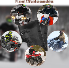 ATV Hand Muffs Winter ATV Accessories, Waterproof ATV Gloves, Snowmobile Handleb