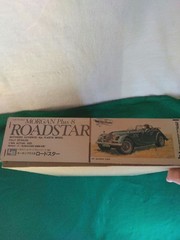 LS 1/16 Morgan Plus 8 ROADSTAR Motorized Plastic Model Kit Unopened Vintage