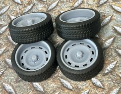 Resin 21 Inch “US Mags Scottsdale” Model car Wheels/Tires 1/24 1/25 scale