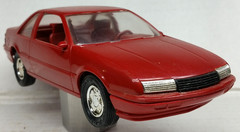 ESTATE – Promo – 1988 Chevrolet Beretta Dark Red 1/25 Preassembled Model