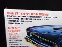 AMT 1:25 Scale Chevy Nova SS Pro Stocker Plastic Model Kit