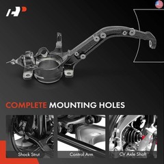A-Premium Front Left Suspension Steering Knuckle with Ball Joint Compatible