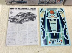 Fiat 131 Abarth Rally 1980 Monte Carlo winning car 1/20 Tamiya Collectables 17+